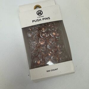 U Brands Rose Gold Push Pins